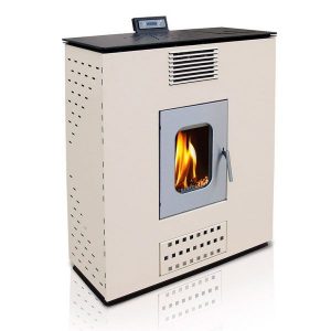 Pellet Stove For Central Heating P12 SLIM WATER+AIR